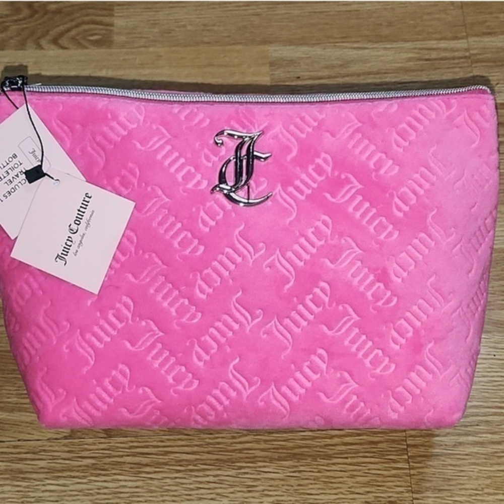 Juicy Couture Pink Cosmetic Bag